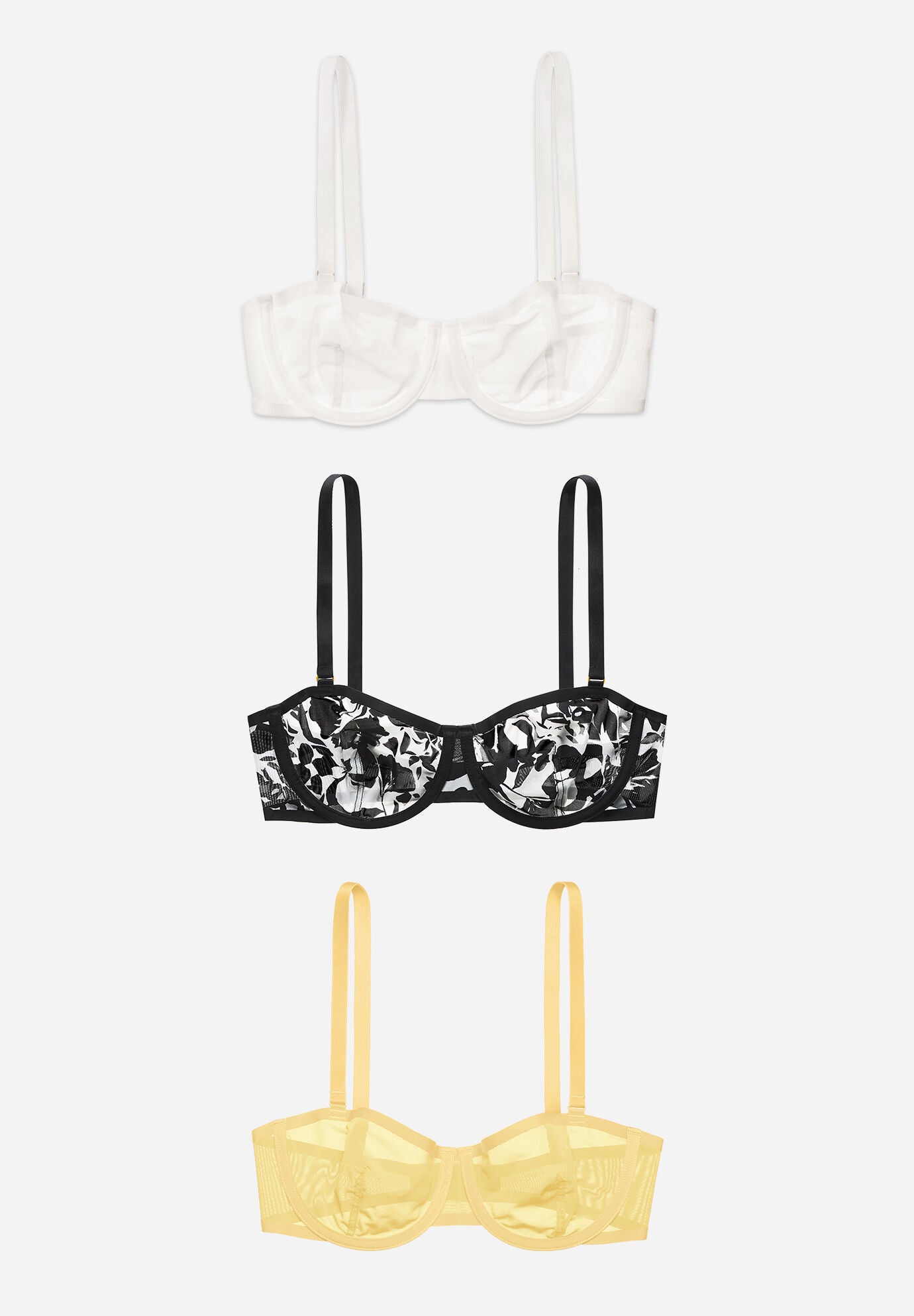 The Balconette 3 Pack- Spring Edit, , hi-res image number 0