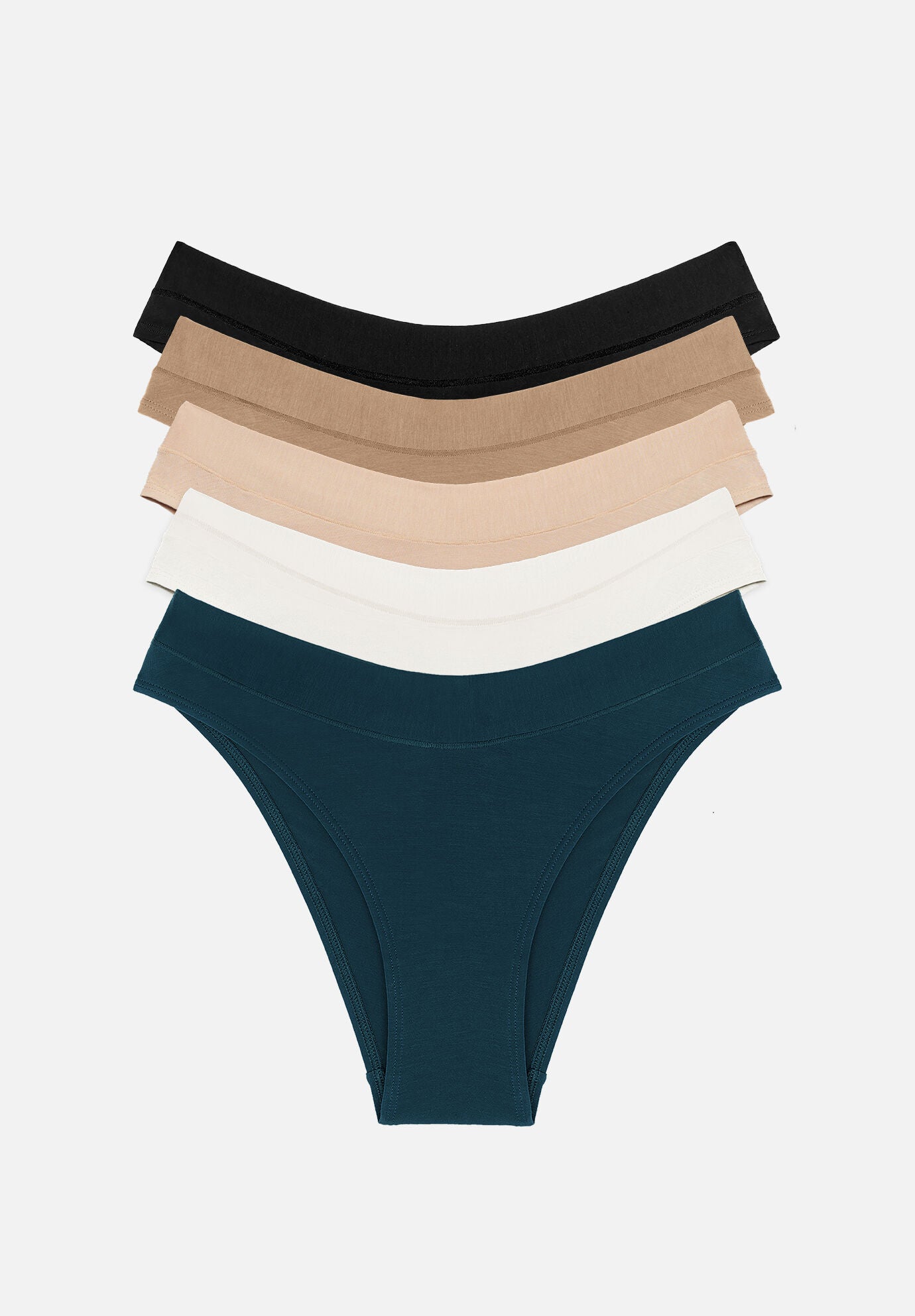 The Bikini Pack of 5 -Modal, Ocean, , hi-res image number 0