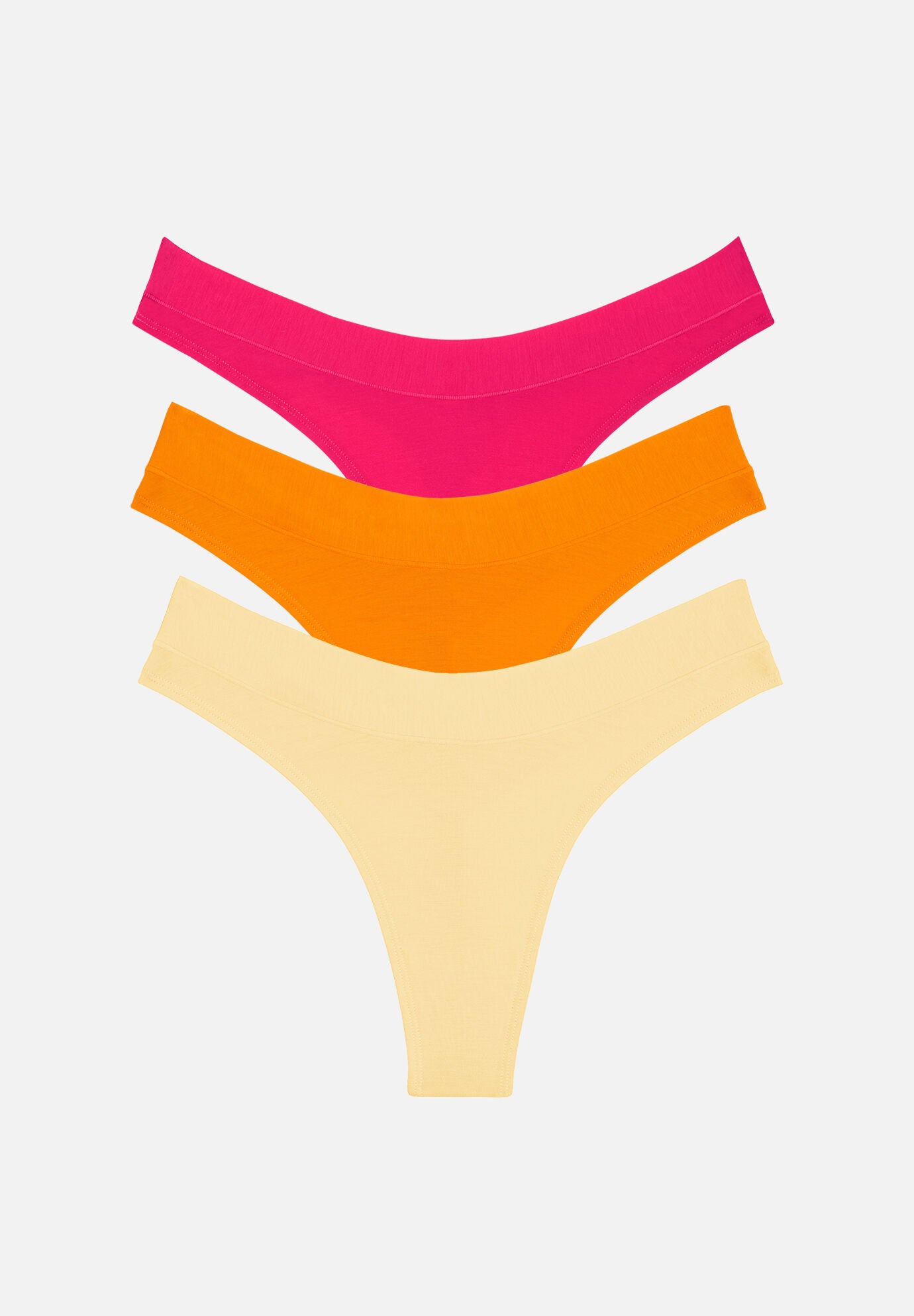 The Thong Pack of 3- Modal, Summer Edit, , hi-res image number 0
