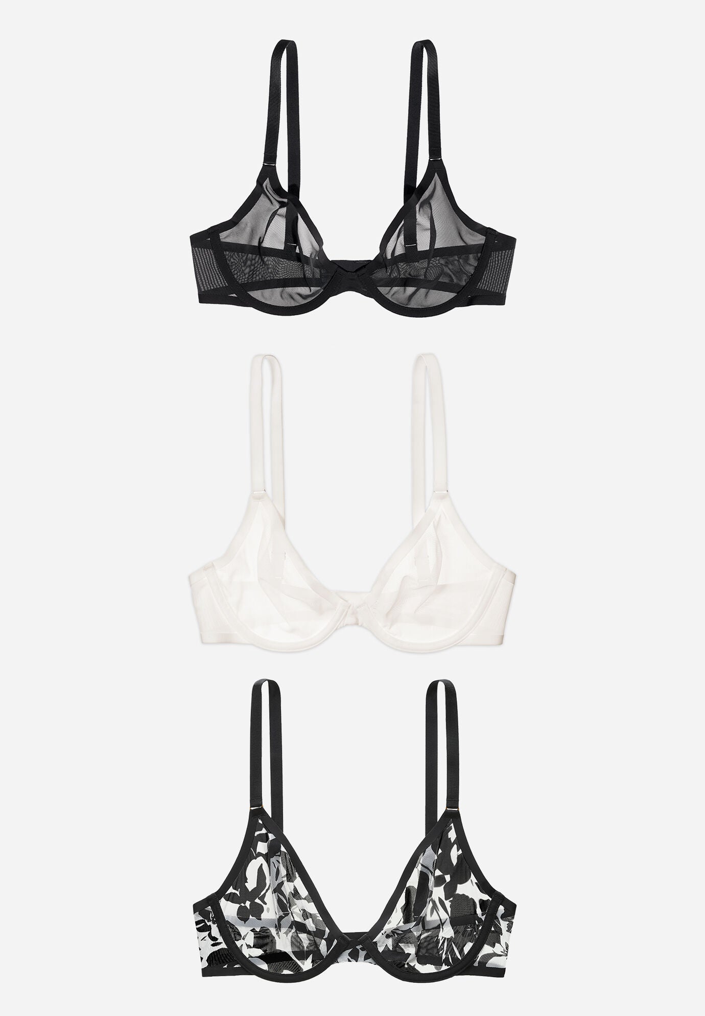 The Plunge 3 Pack- Graphic Floral, , hi-res image number 0