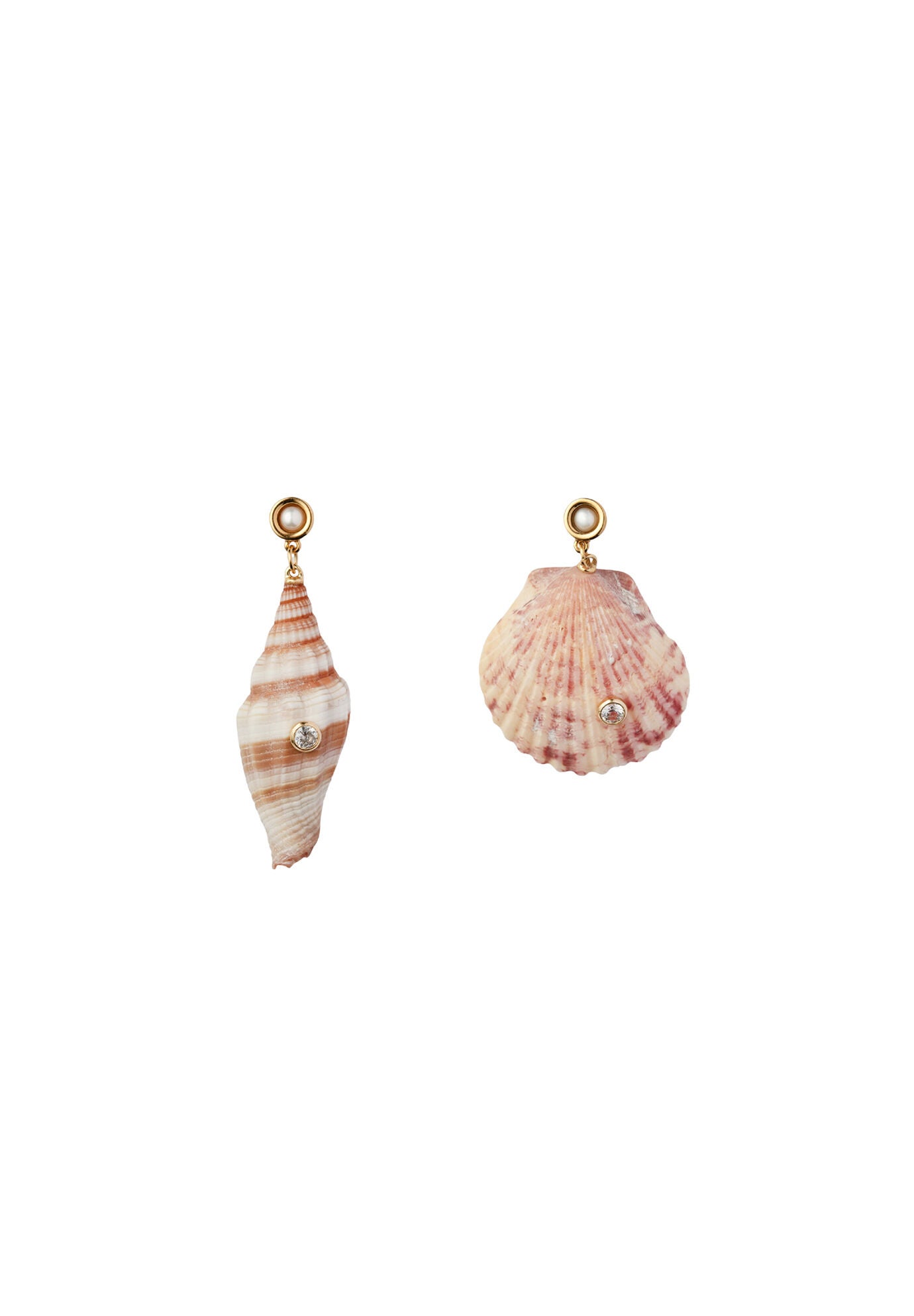 &eacute;liou x CUUP Drift Earrings, GOLD, on-hover image number 1