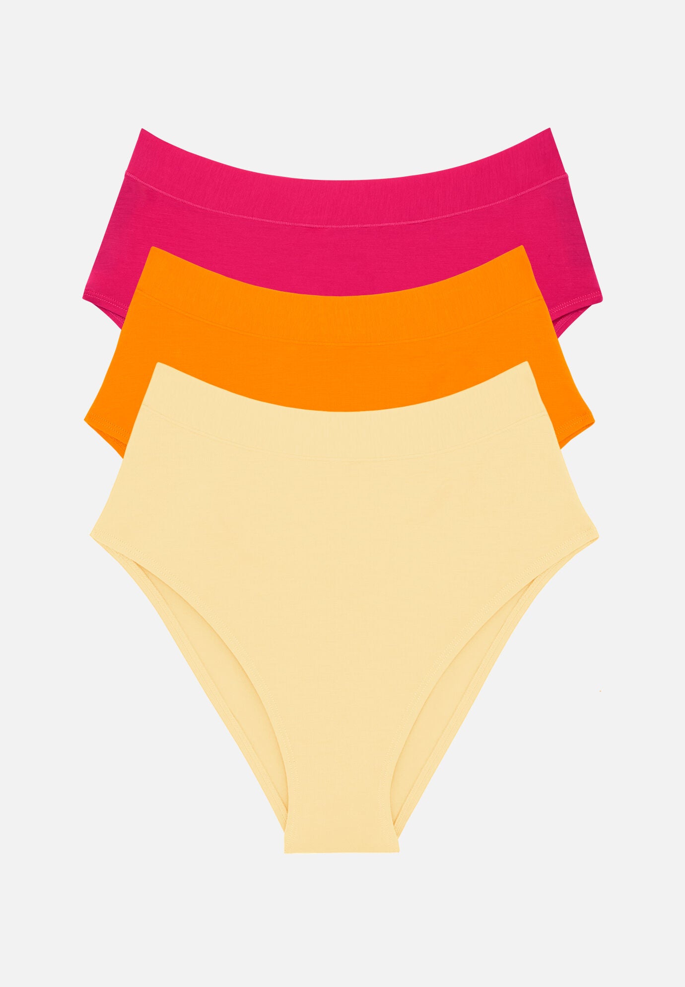The Highwaist Pack of 3- Modal, Summer Edit, , hi-res image number 0