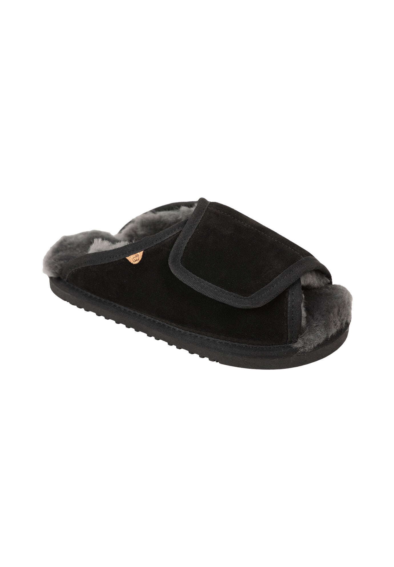 Apma Women&rsquo;S Wrap Slippers, BLACK, hi-res image number 0