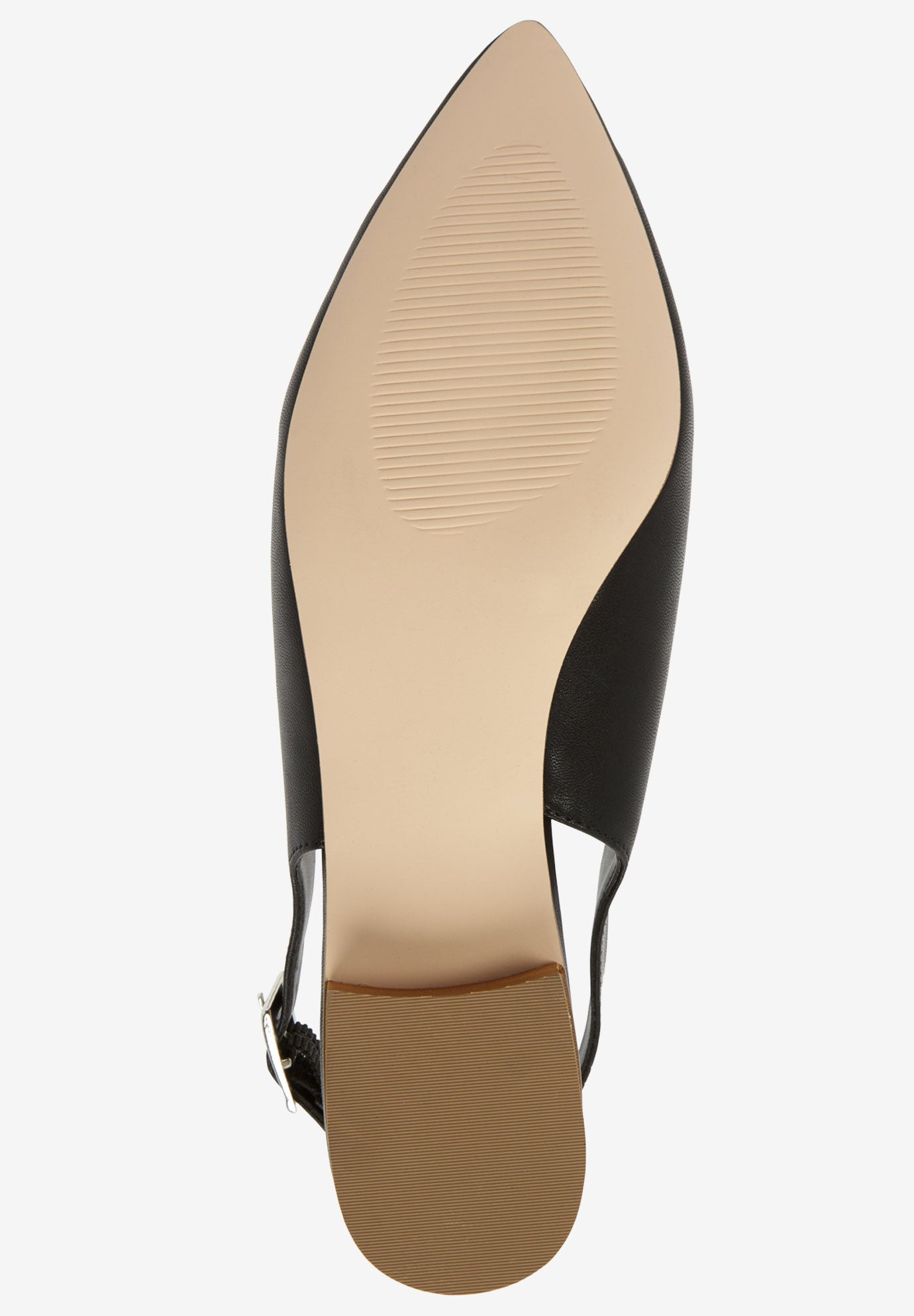 Faux Leather Slingback Flat image number 2