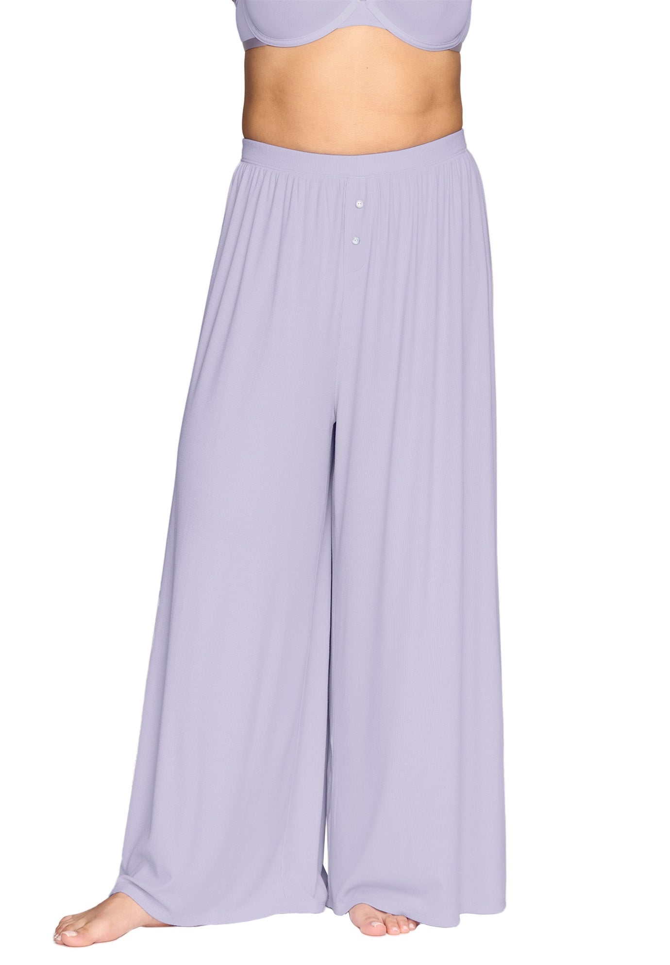 The Lounge Pant - Modal Silk Rib image number 2