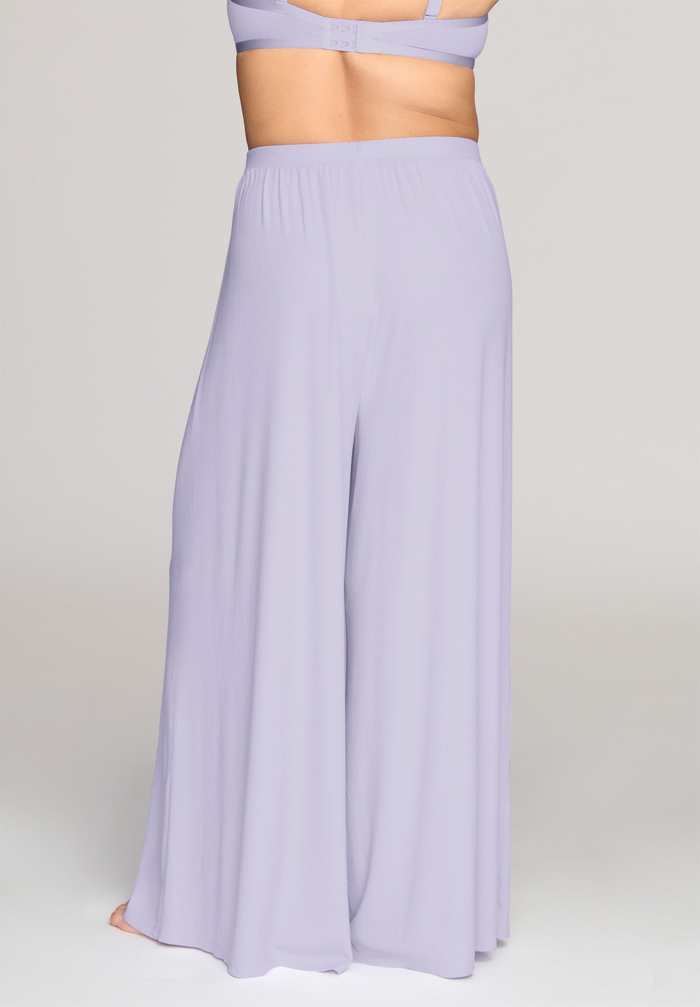 The Lounge Pant - Modal Silk Rib image number 3