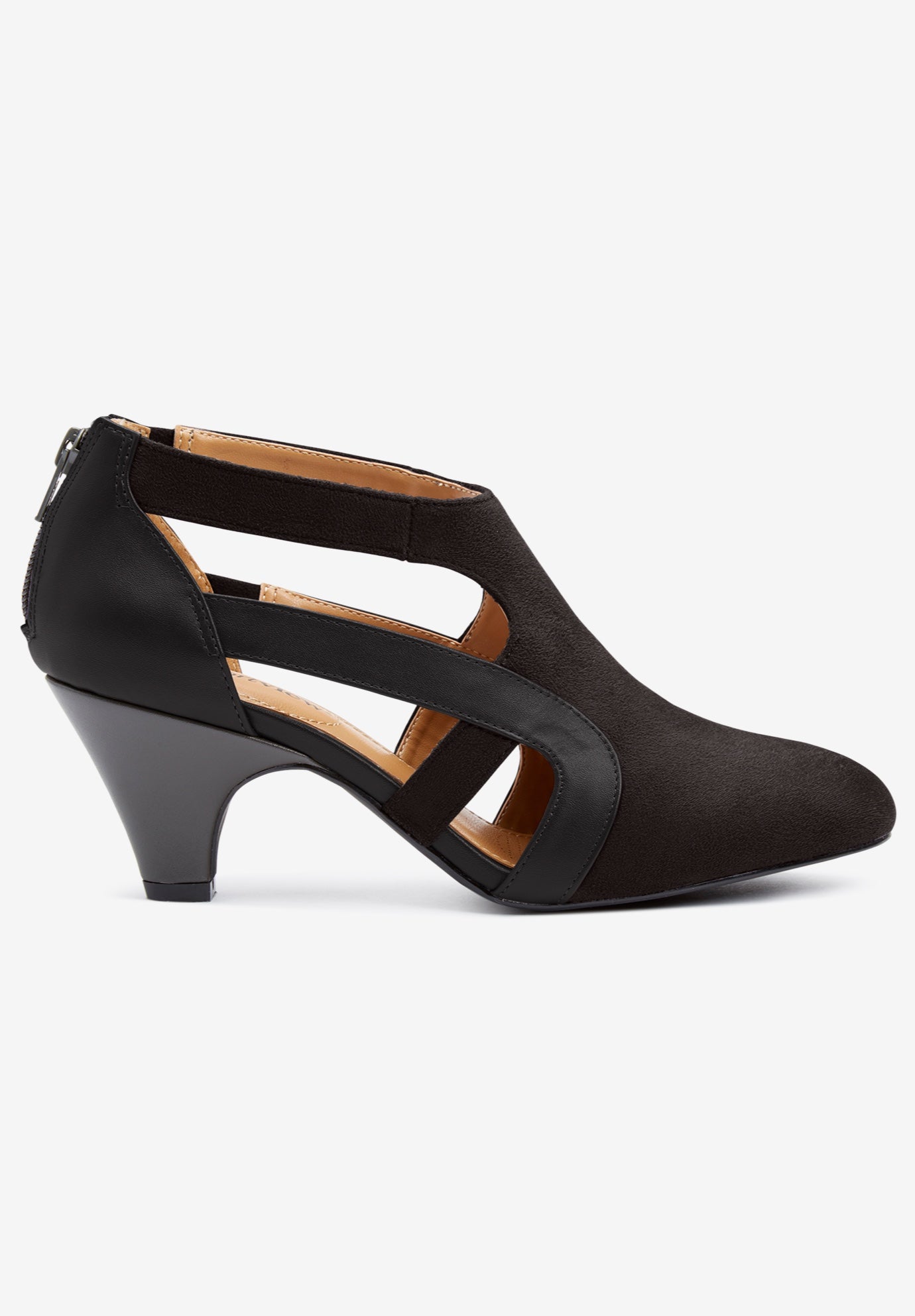 The Sage Suede-Like Shootie Pump image number 3