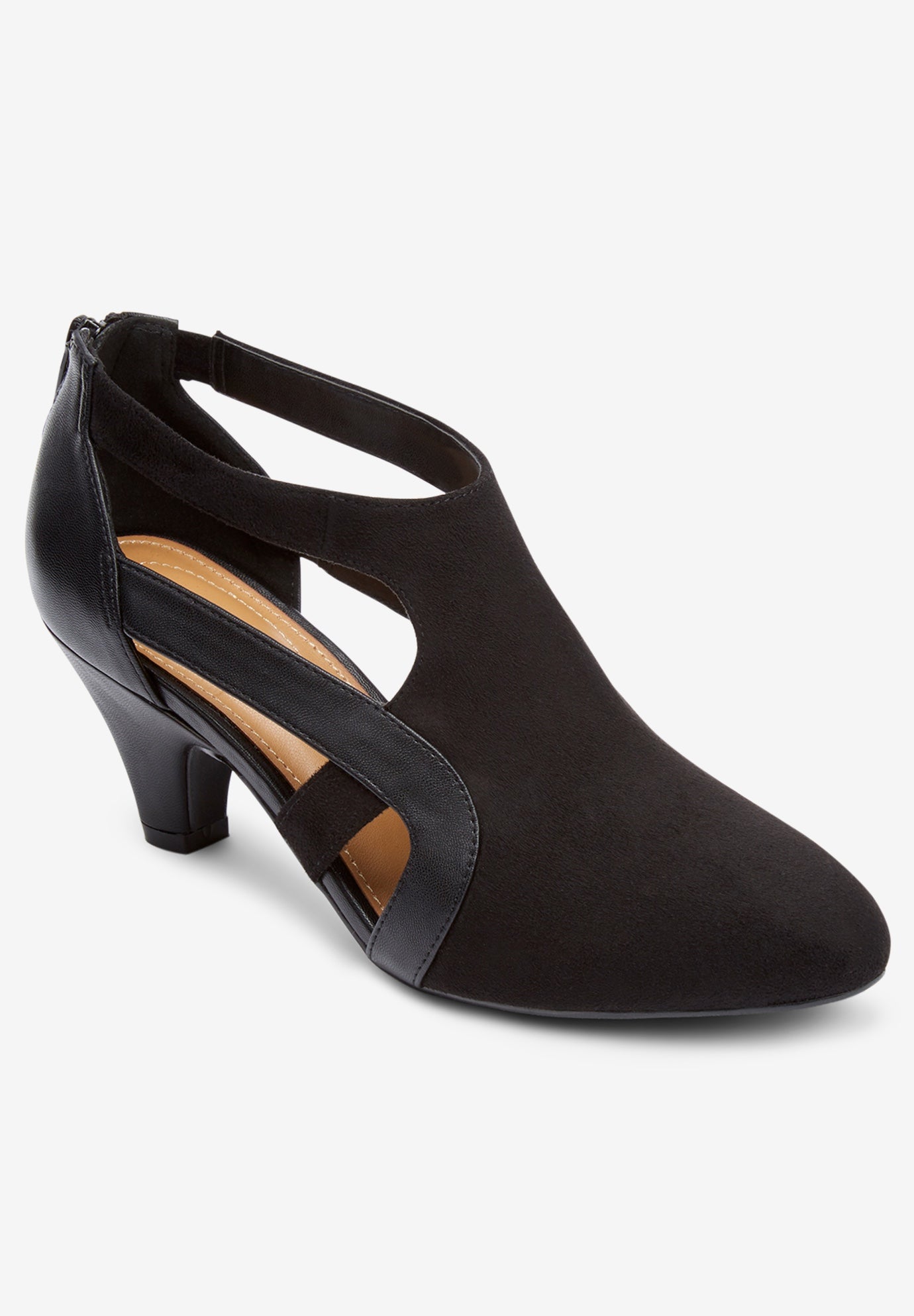 The Sage Suede-Like Shootie Pump image number 0