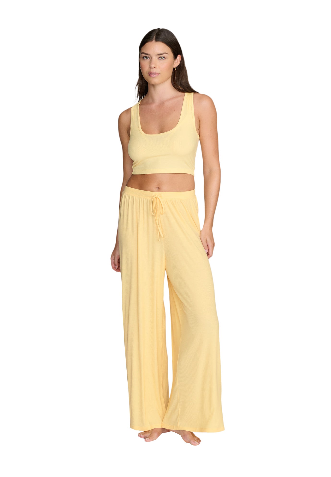 The Scoop Neck Tank - Modal Silk Rib image number 2