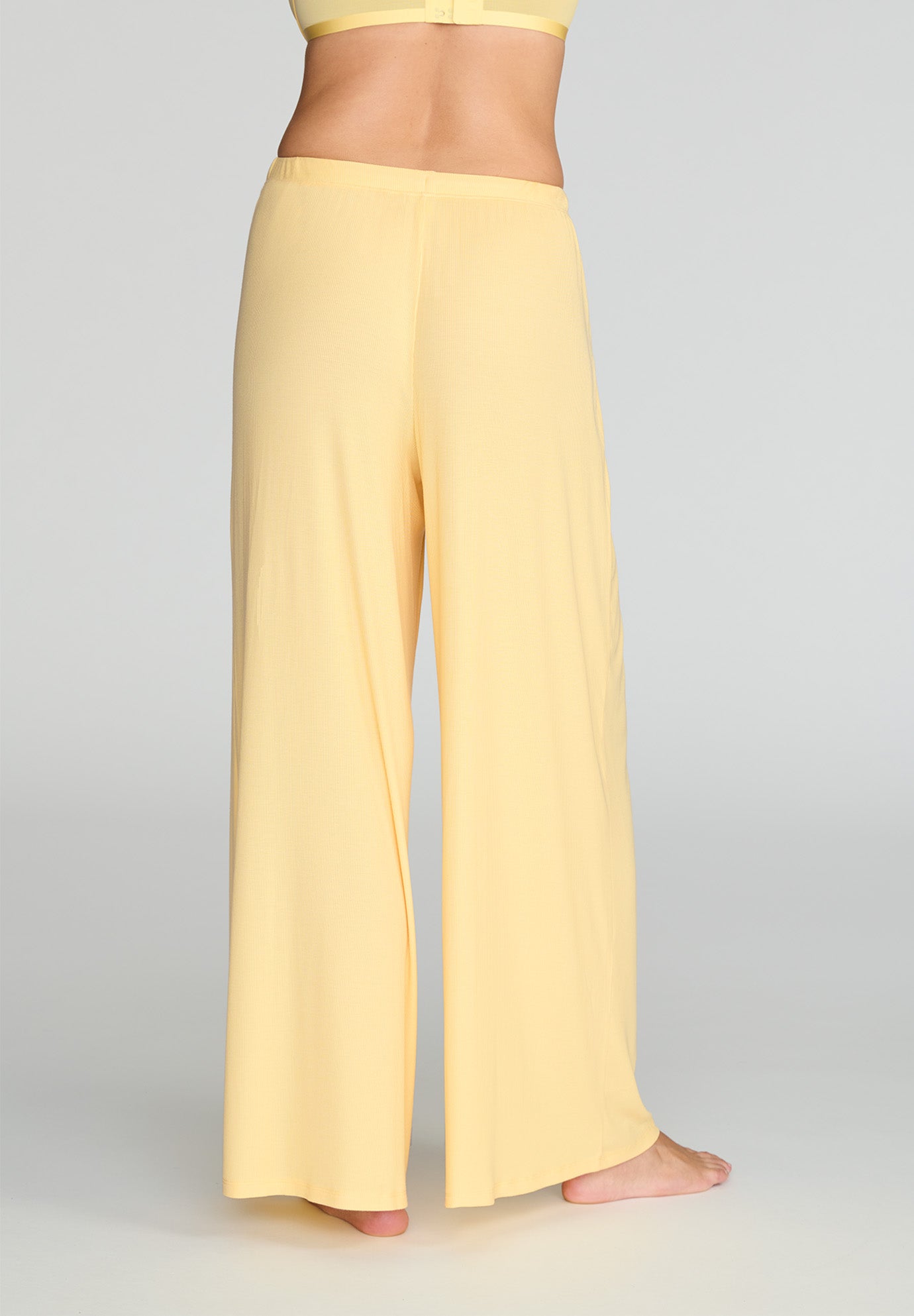 The Drawstring Pant - Modal Silk Rib image number 3