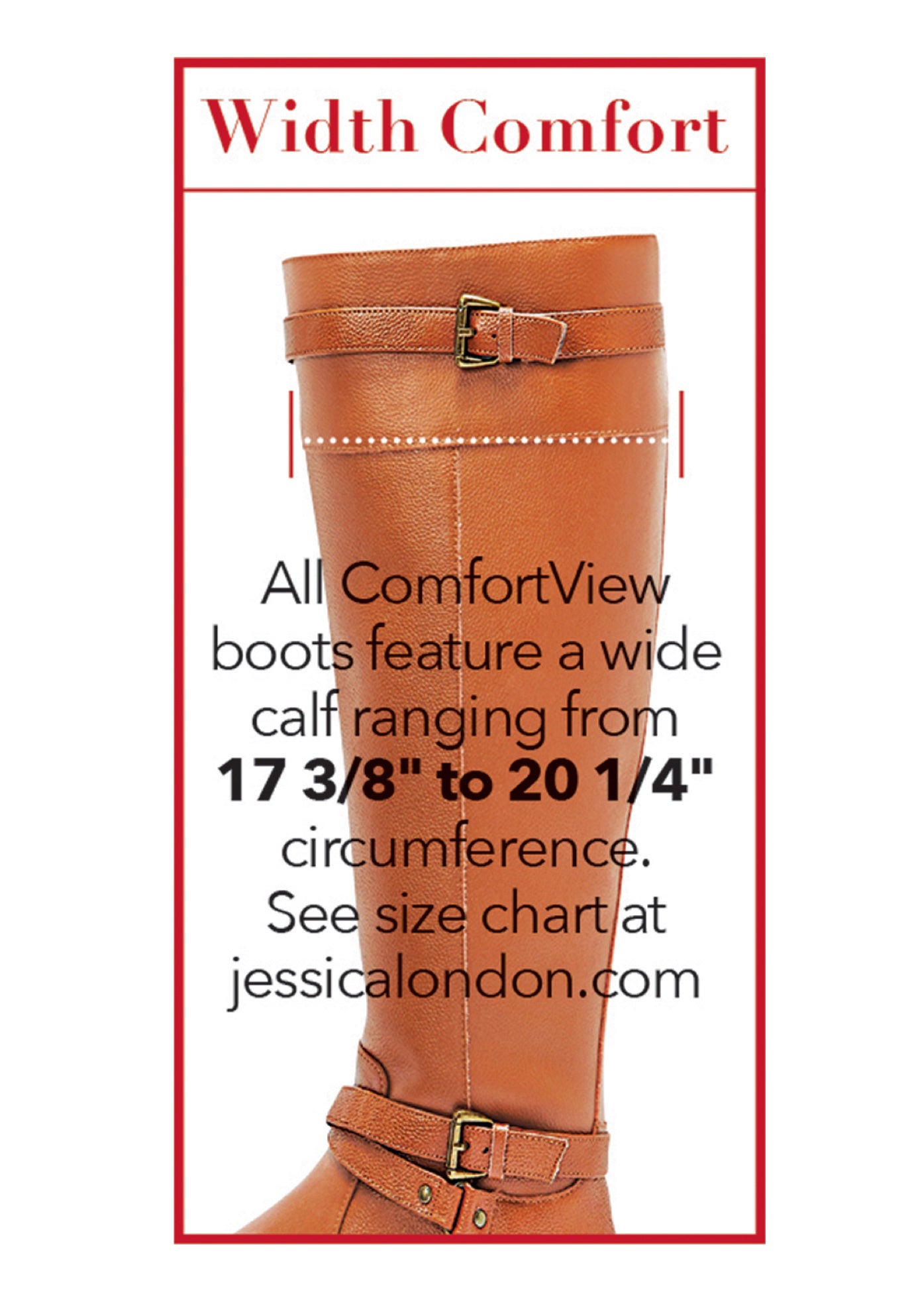 The Milan Tall Wide Calf Boot By Comfortview image number 6