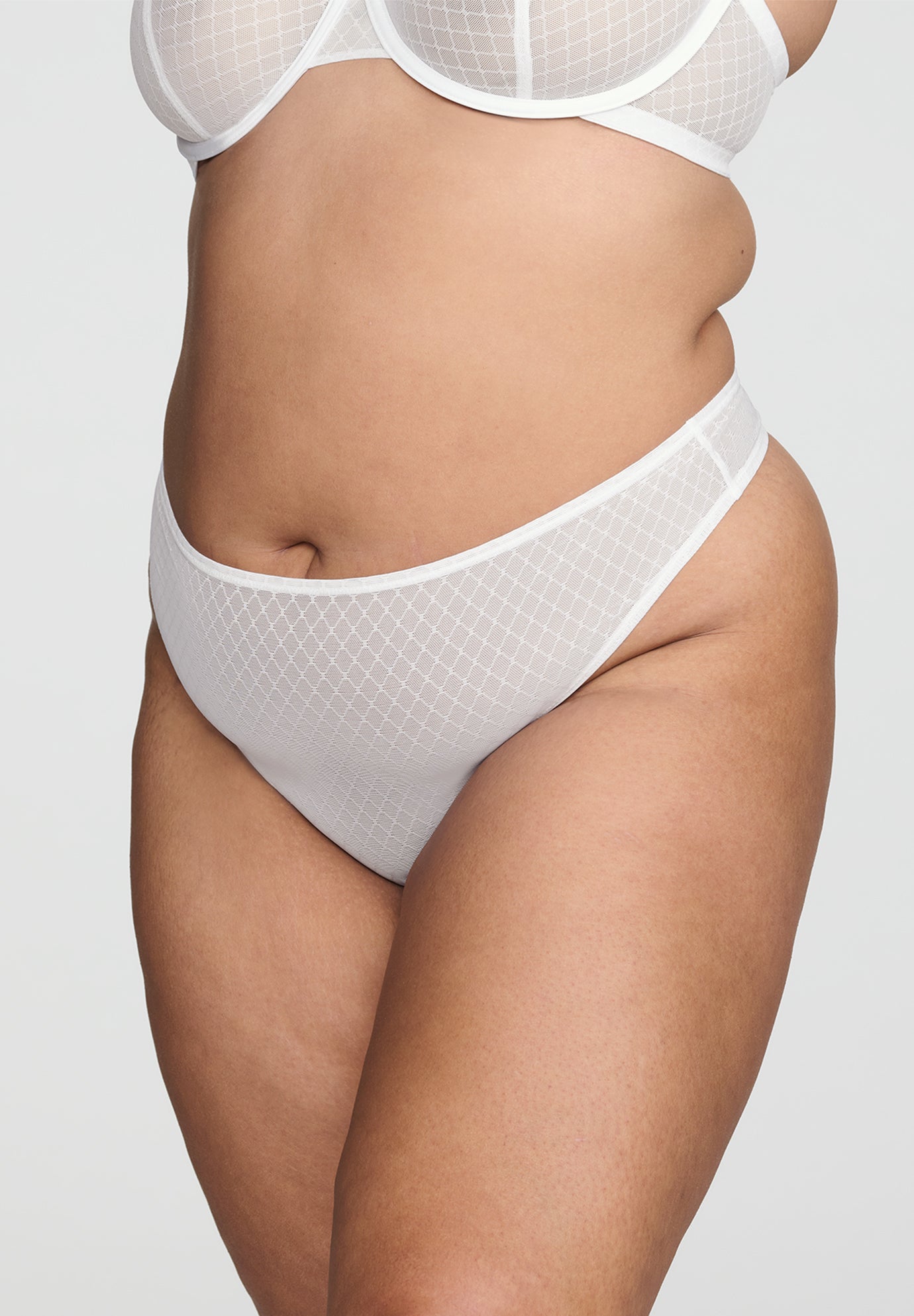 The Thong- Trellis Lace image number 6