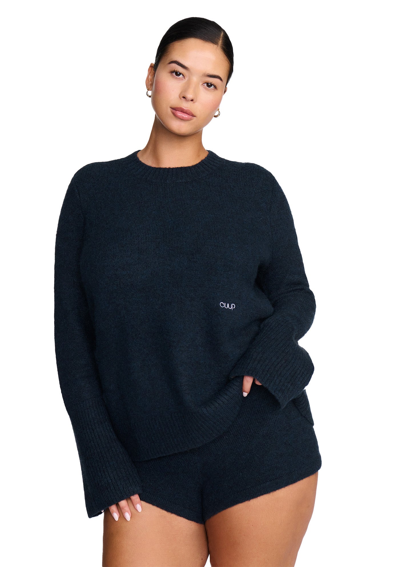 The Crewneck Sweater- Jersey Knit image number 1
