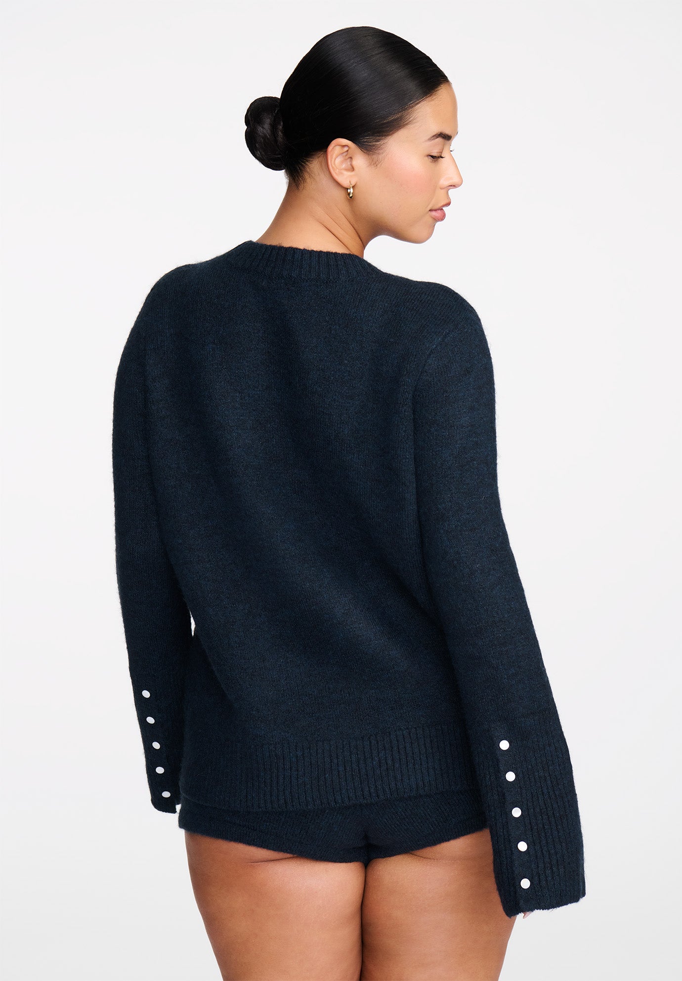 The Crewneck Sweater- Jersey Knit image number 3