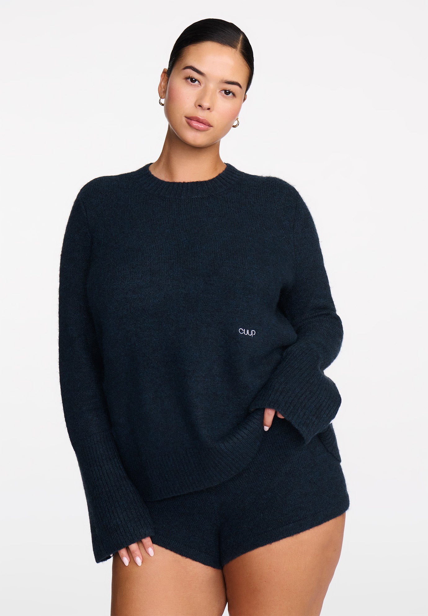 The Crewneck Sweater- Jersey Knit image number 2