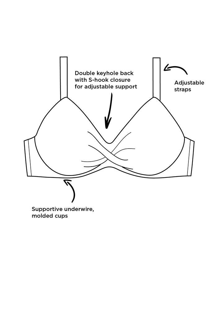 Dame Underwire Bikini Top image number 5