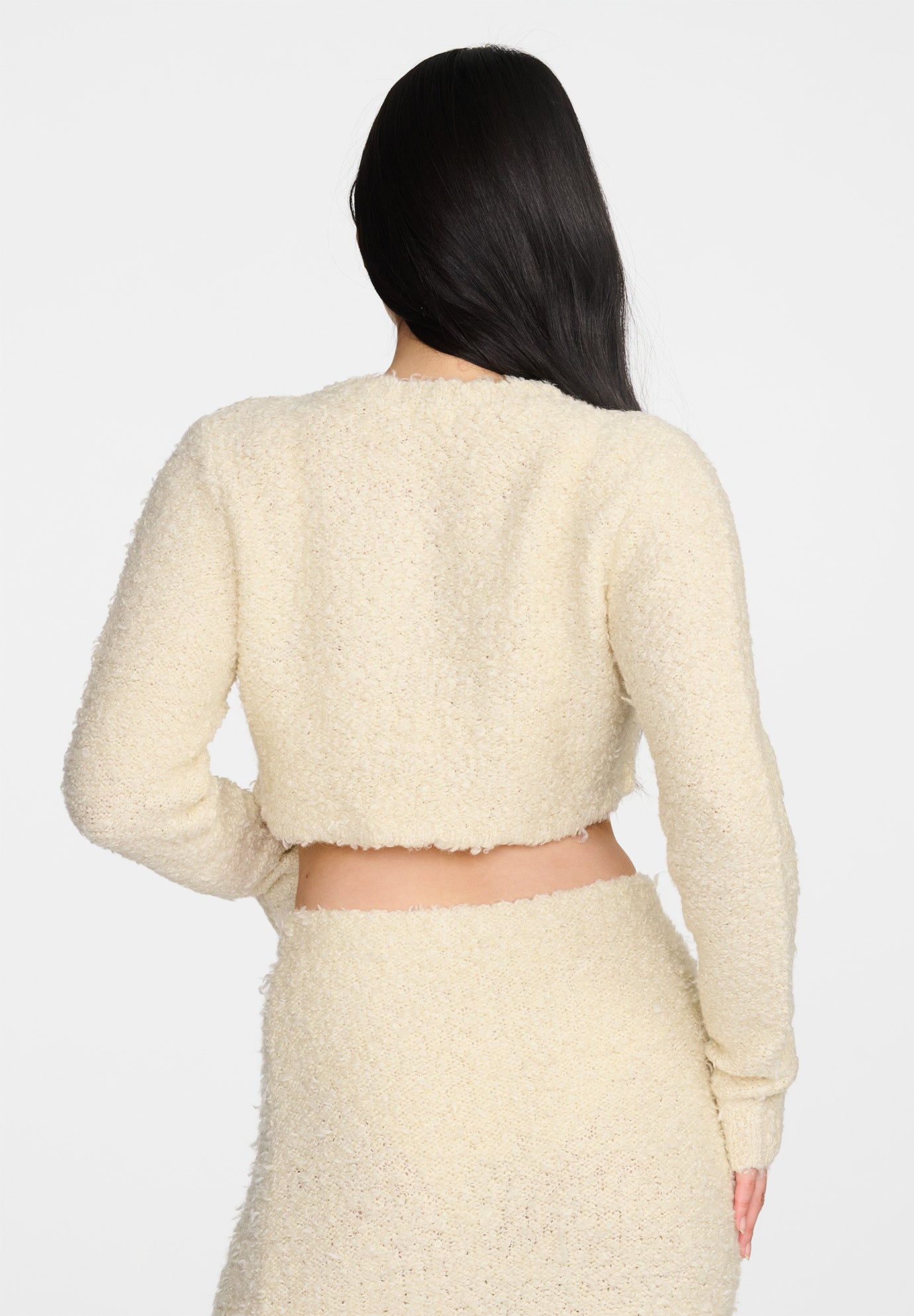  The Baby Cardigan- Boucle image number 3