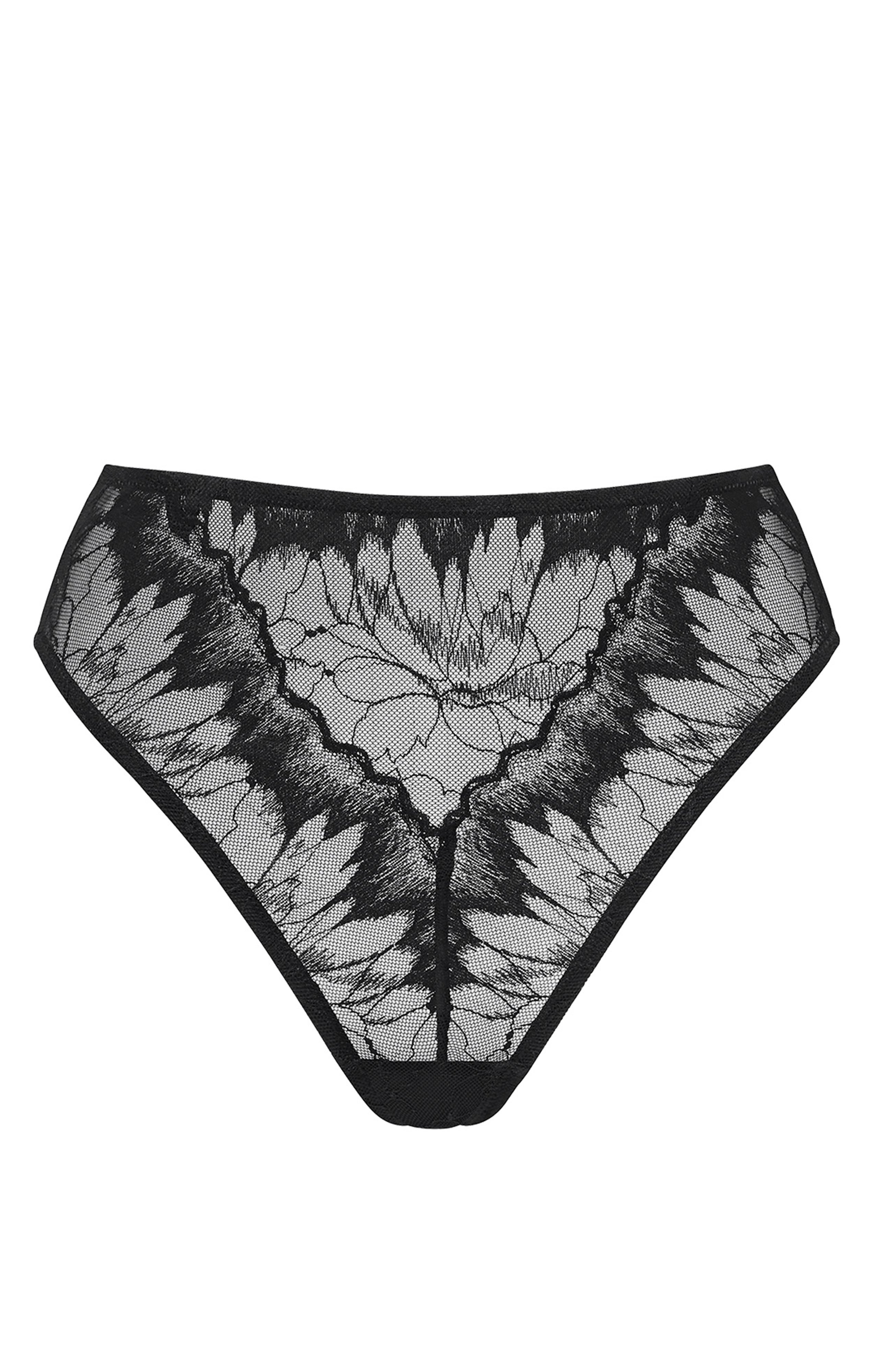 The Highwaist- Floral Lace image number 1
