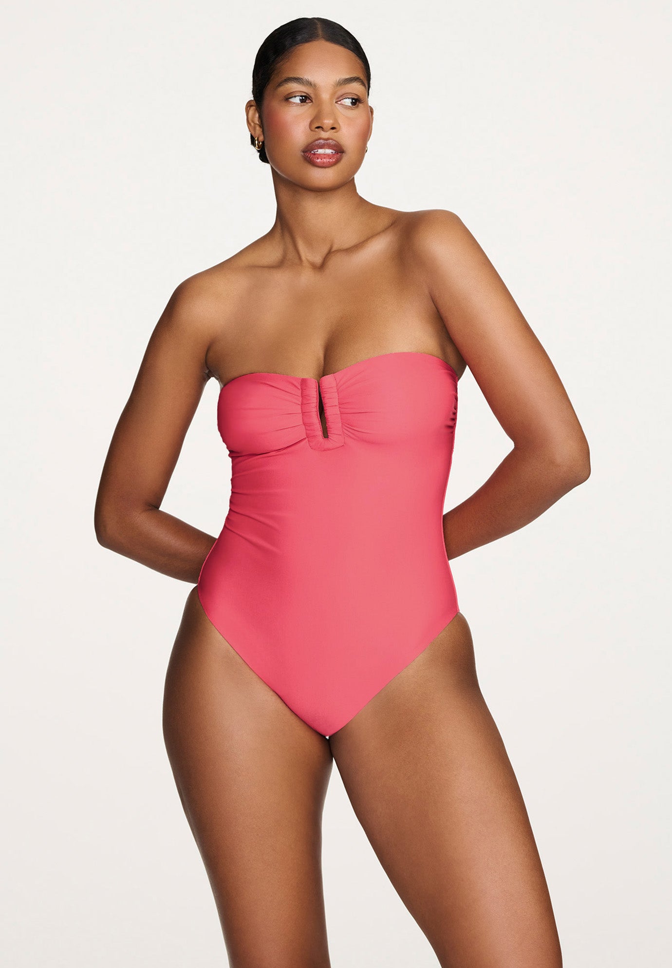 The Bandeau One Piece - Swim image number 2
